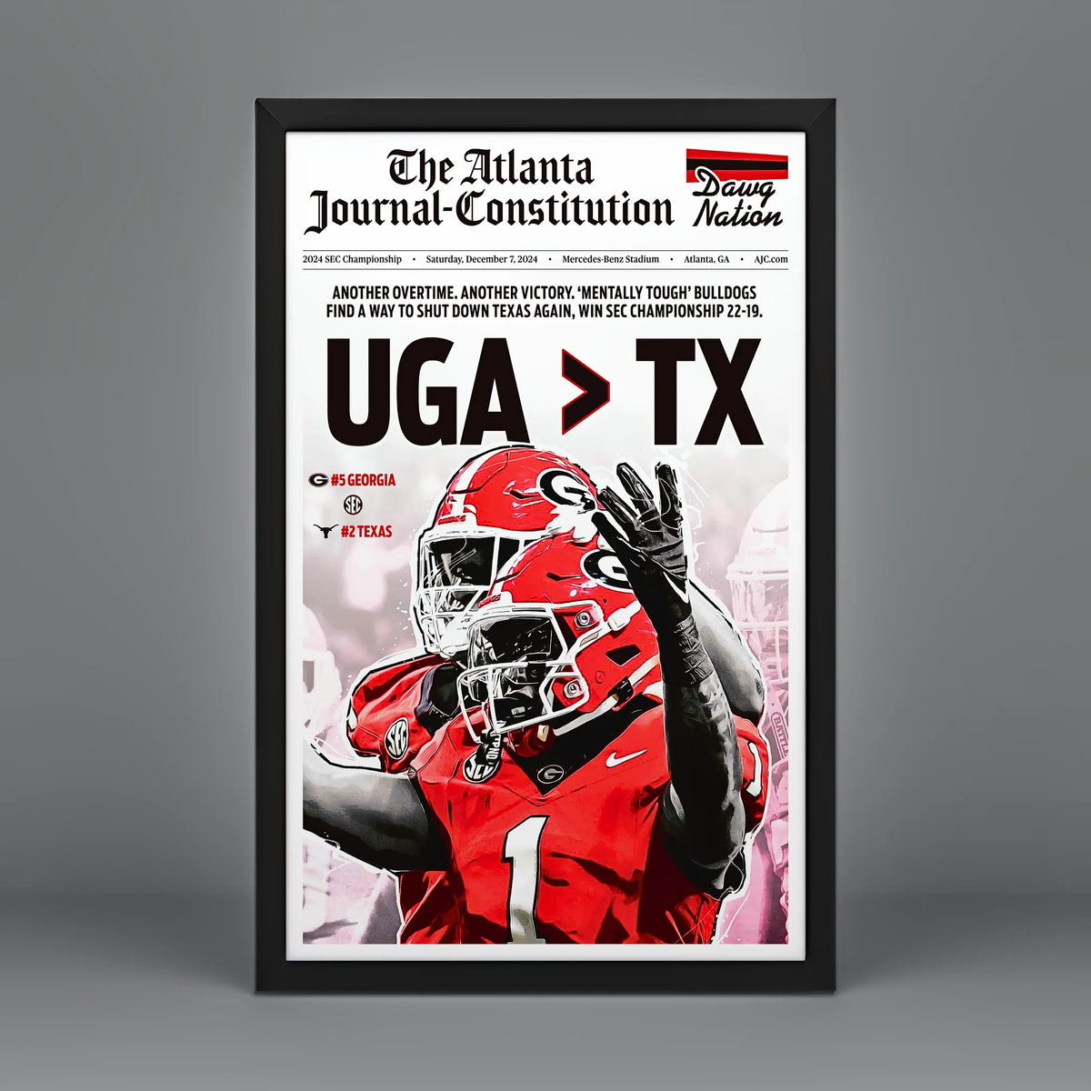UGA > TX