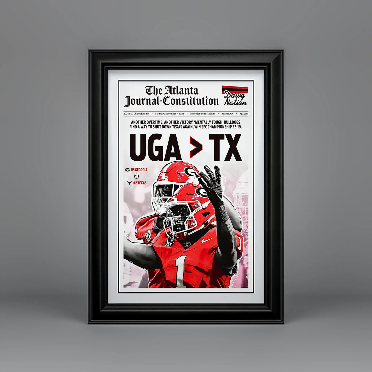 UGA > TX