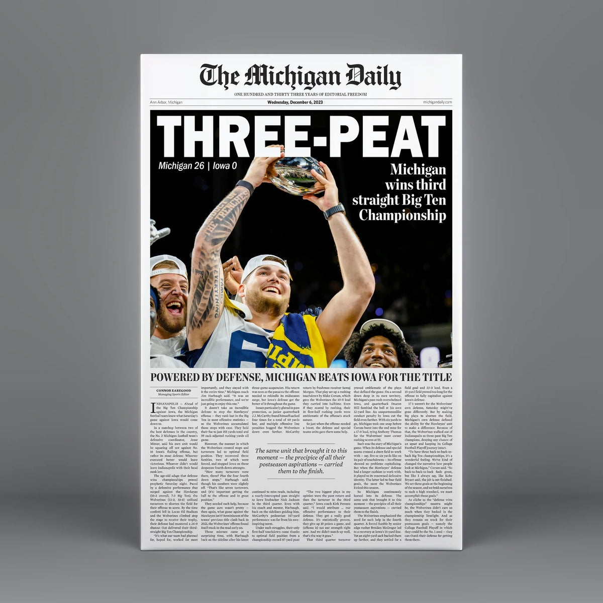 Three-Peat
