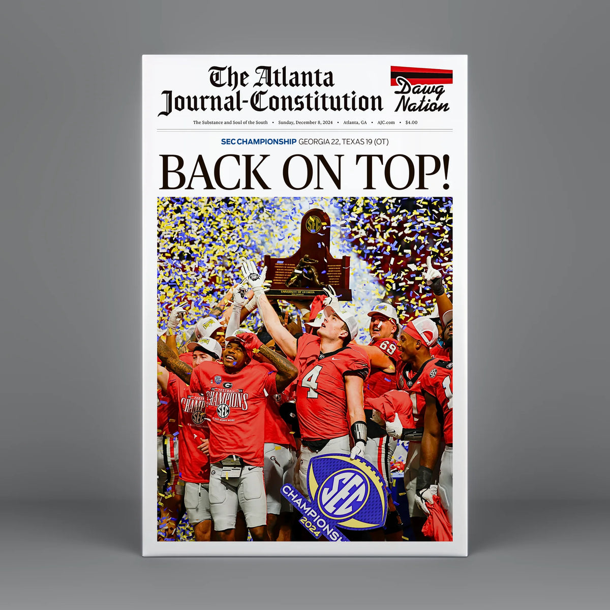 Back on Top!