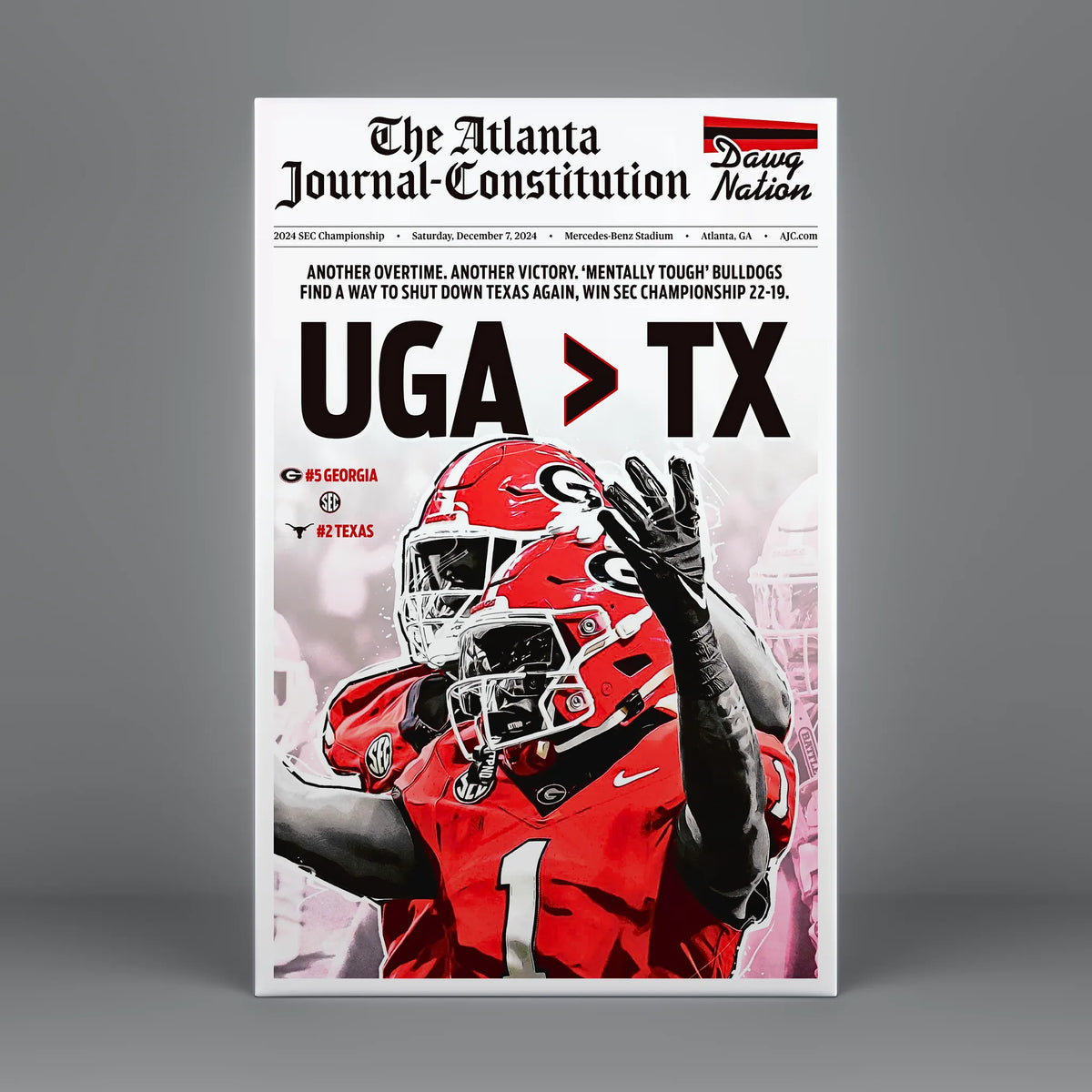 UGA > TX
